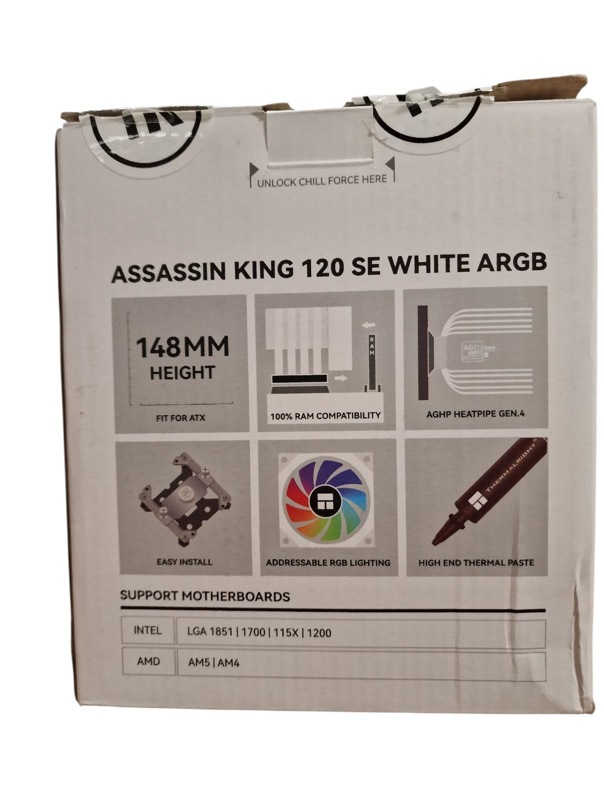 Thermalright Assassin King 120 SE WHITE ARGB CPU-Luftkühler