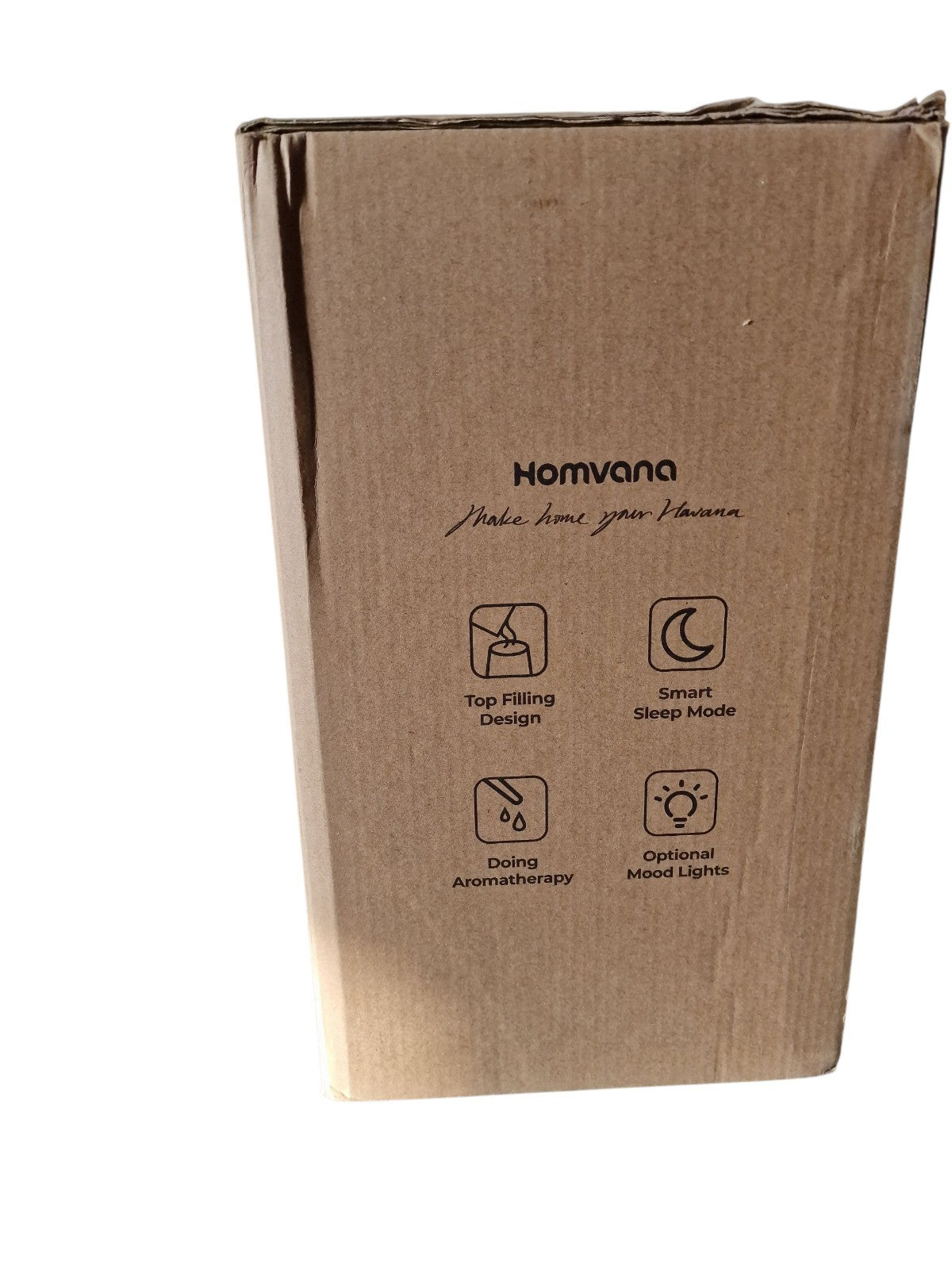 Homvana Luftbefeuchter 3,6L Top-Fill Ultraschall leise Baby Kinderzimmer Aroma