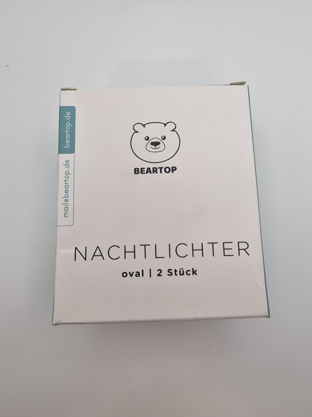 2er Set Nachtlicht mit Bewegungsmelder, Warmweiß Steckanschluss / Beartop
