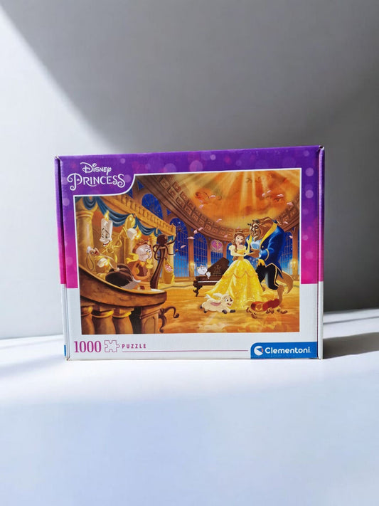 Clementoni Disney Princess Puzzle 1000 Teile + Koffer  / NEU & OVP