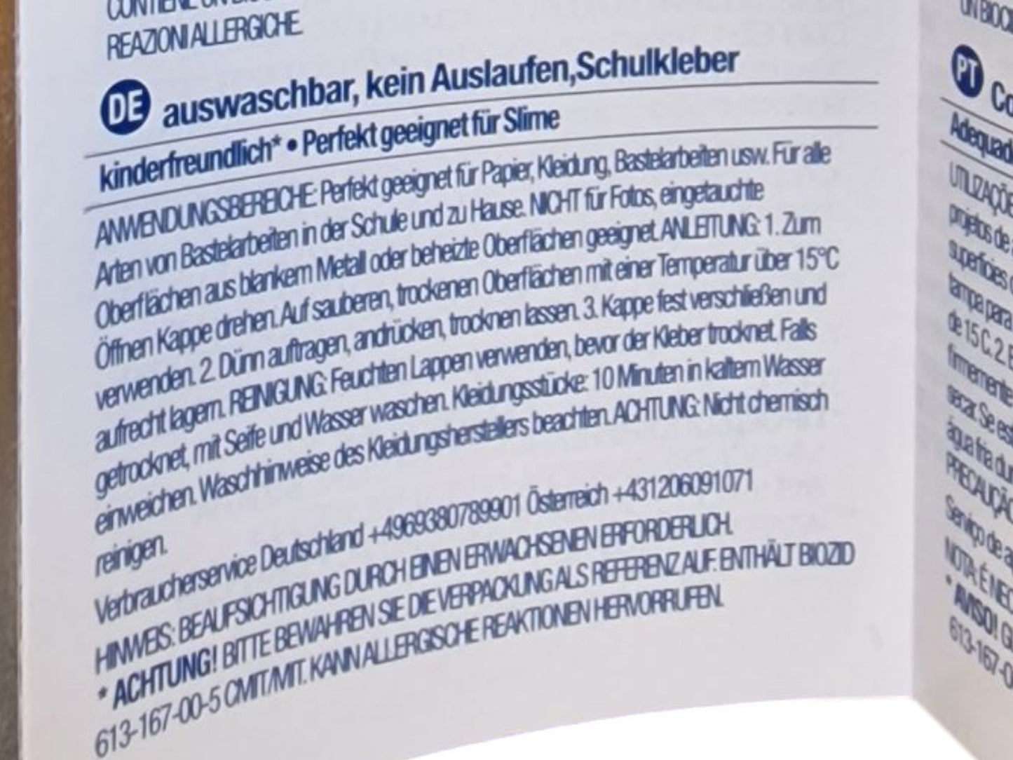 Schulkleber weiß 225 ml / ELMER'S / NEU