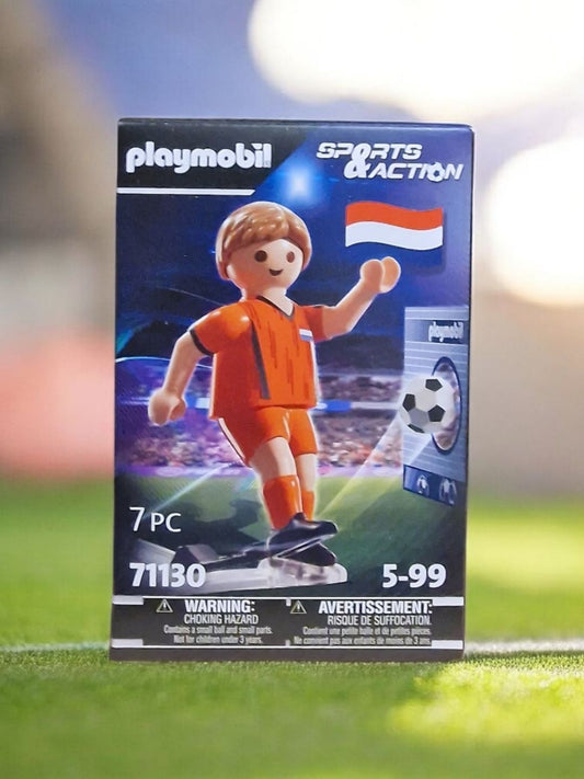PLAYMOBIL Fußballspieler Niederlande 71130 (Edition 2022)