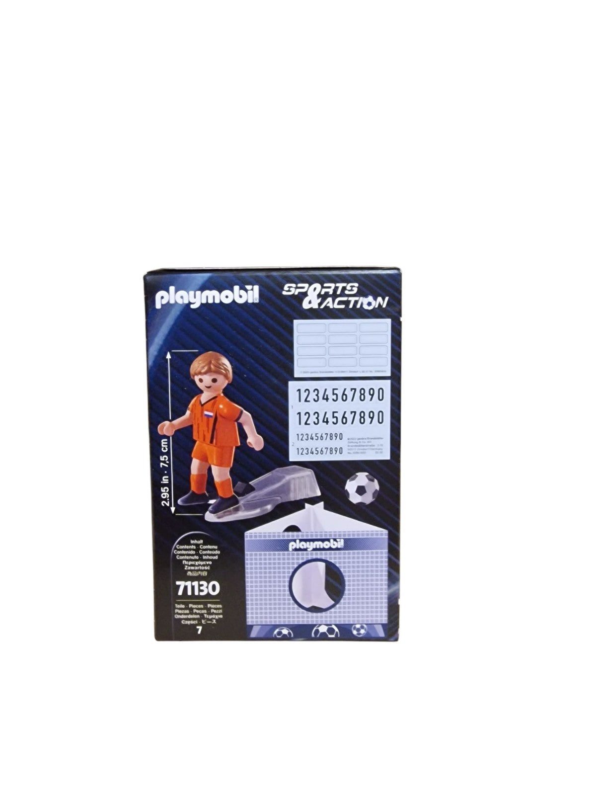 PLAYMOBIL Fußballspieler Niederlande 71130 (Edition 2022)